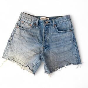 Aritzia Denim Forum The Ex-Boyfriend Hi Mid-Thigh Denim Short